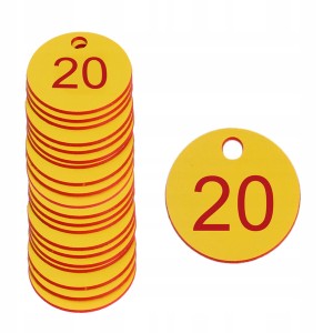 KPL. 20 NUMERÓW NA ULE ( 1-20) 