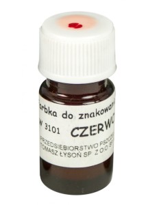 Farbka do znakowania matek - czerwona 